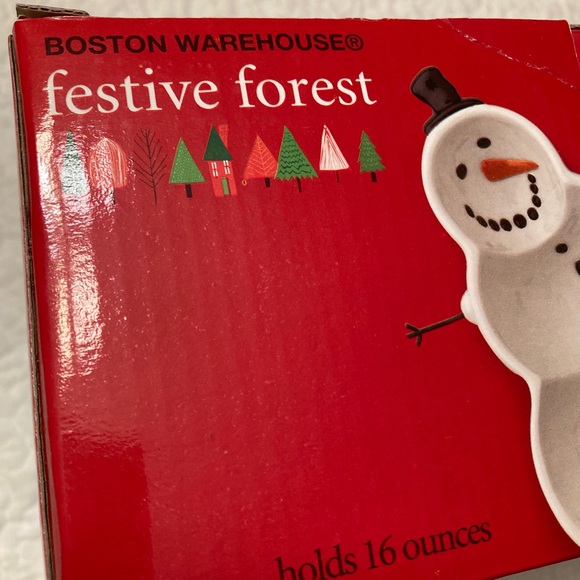 Snowman Dip Bowl - Picture 10 of 12